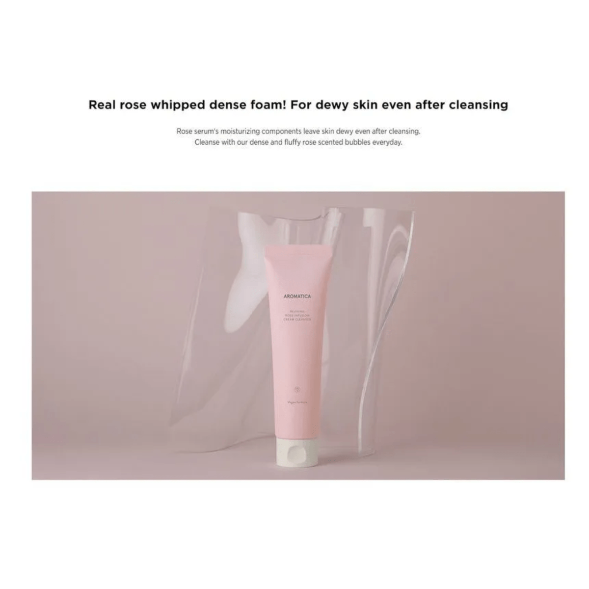 AROMATICA Cleansing Cream 145g AROMATICA Reviving Rose Infusion Cream Cleanser