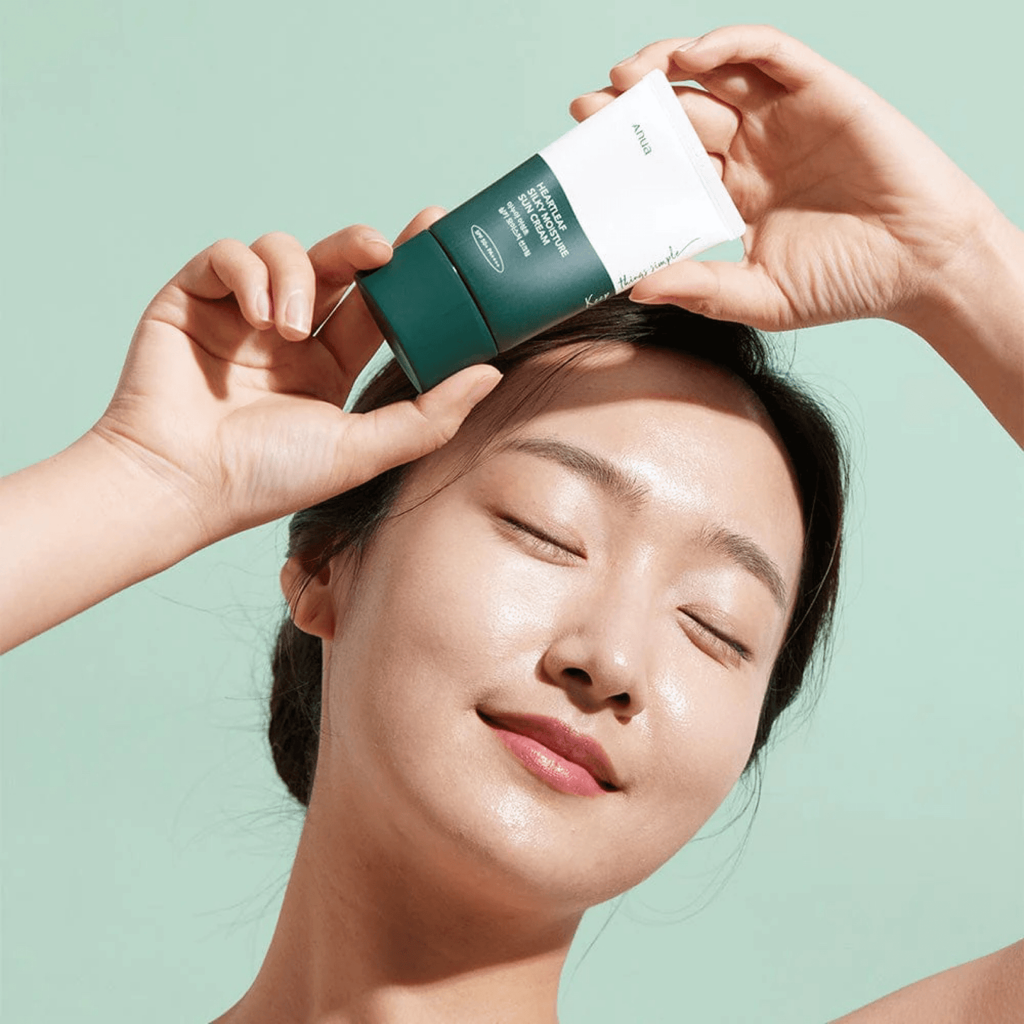 ANUA Sunscreen ANUA Heartleaf Silky Moisture Sun Cream 50ml