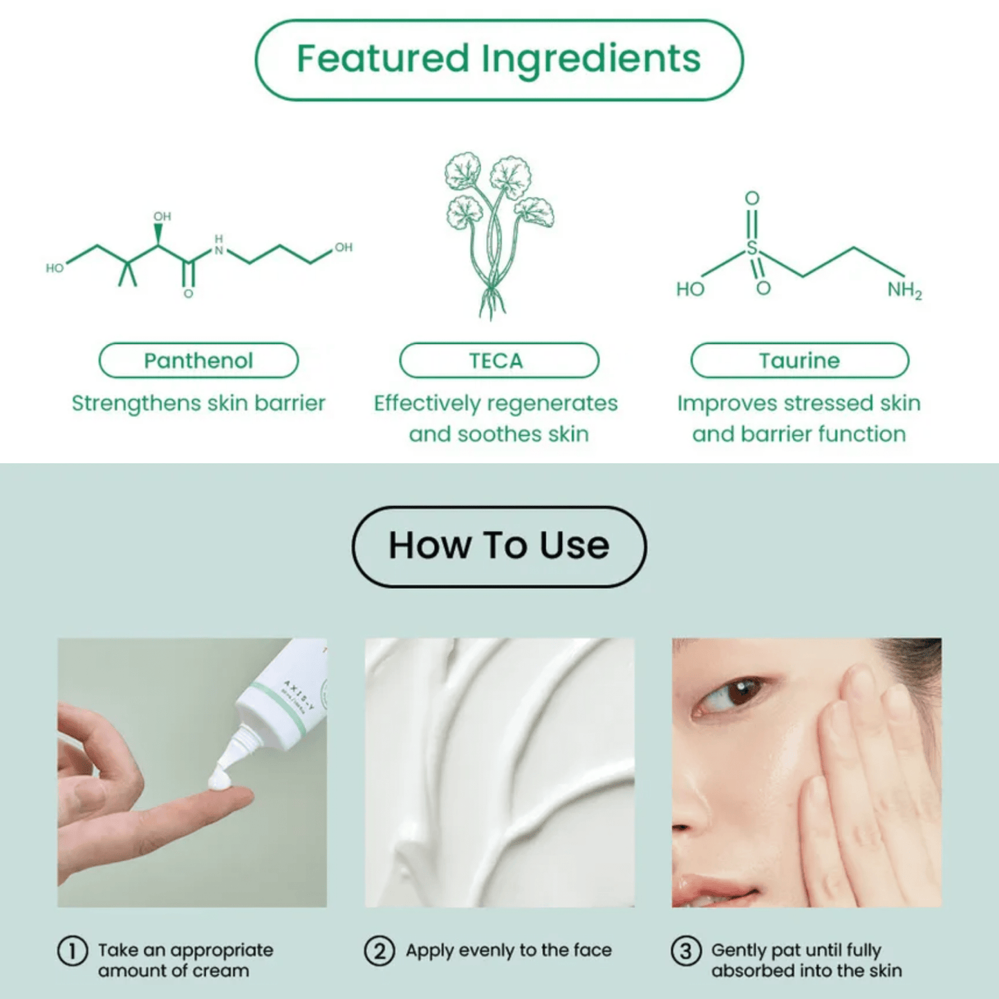 AXIS - Y Serum AXIS - Y Panthenol 10 Skin Smoothing Shield Cream 50ml