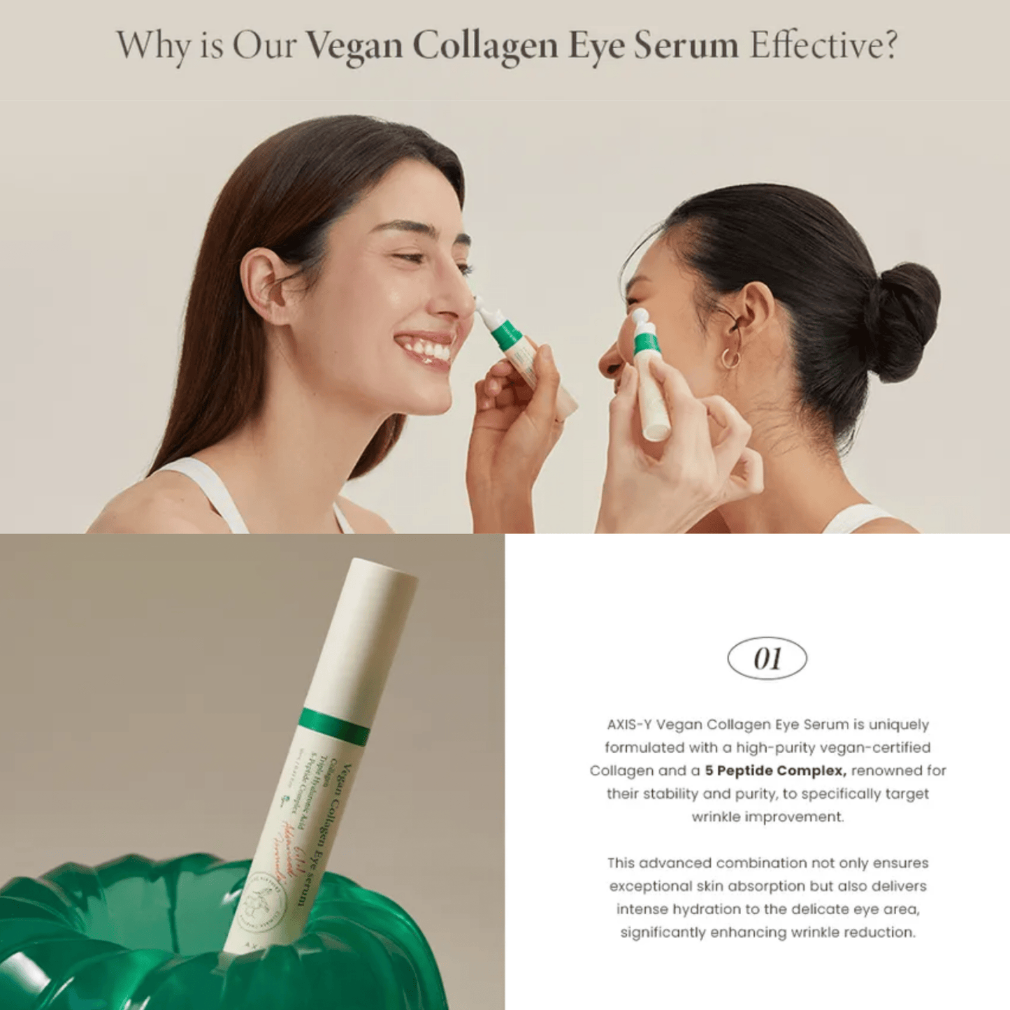 AXIS - Y Eye Serum AXIS - Y Vegan Collagen Eye Serum 10ml