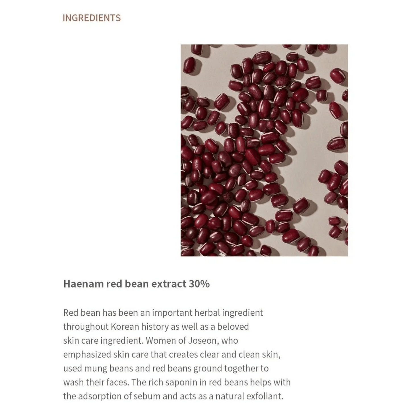 BEAUTY OF JOSEON Clay mask BEAUTY OF JOSEON Red Bean Refreshing Pore Mask 140ml