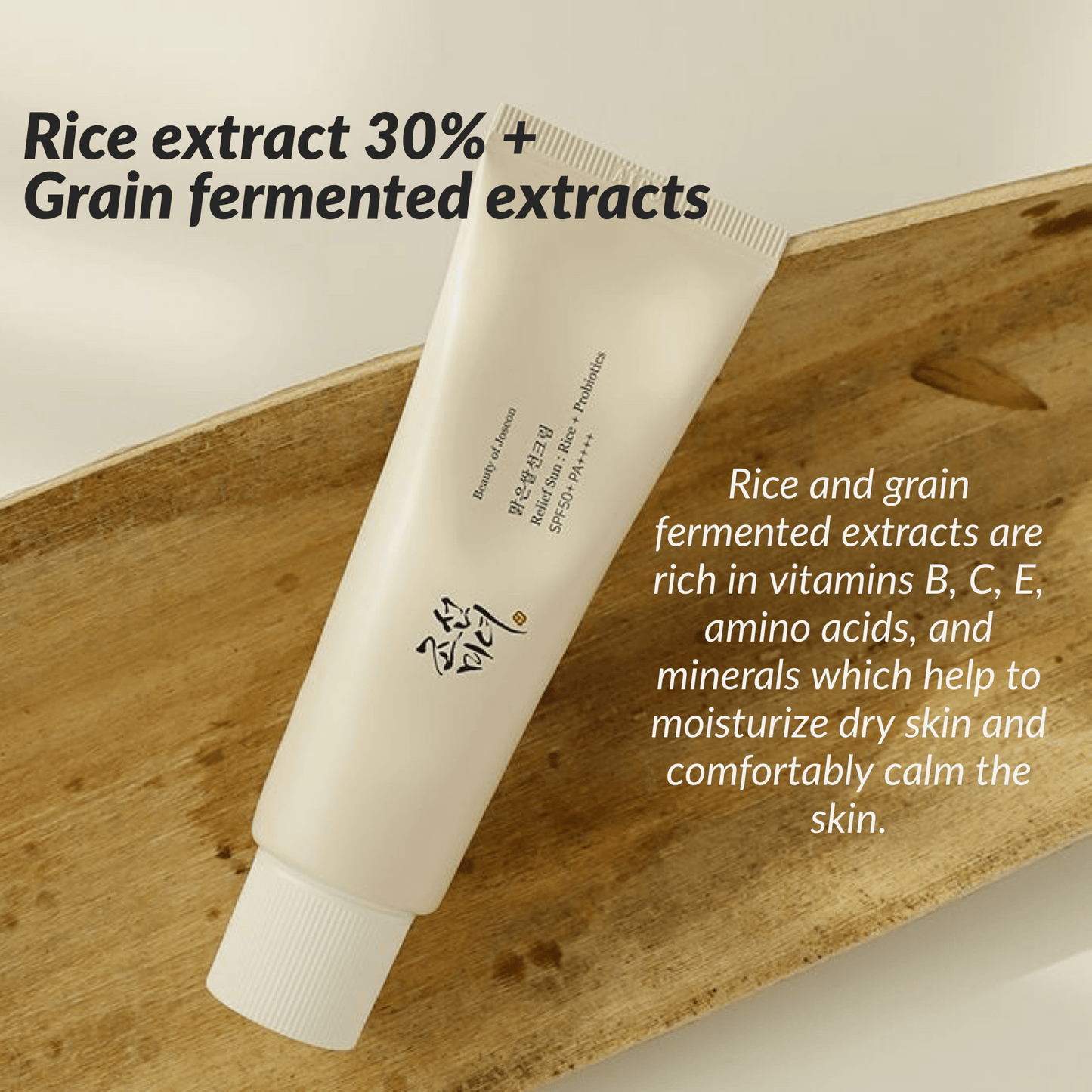 BEAUTY OF JOSEON Sunscreen BEAUTY OF JOSEON Relief Sun: Rice + Probiotics 50ml