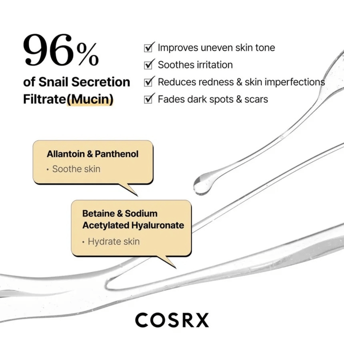 COSRX Essence 100ml COSRX Advanced Snail 96 Mucin Power Essence