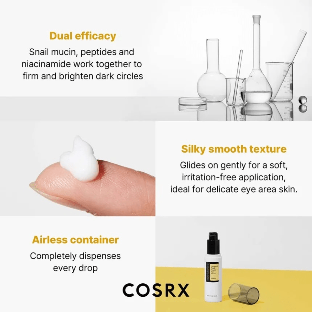 COSRX Eye Cream 25ml COSRX Advanced Snail Peptide Eye Cream
