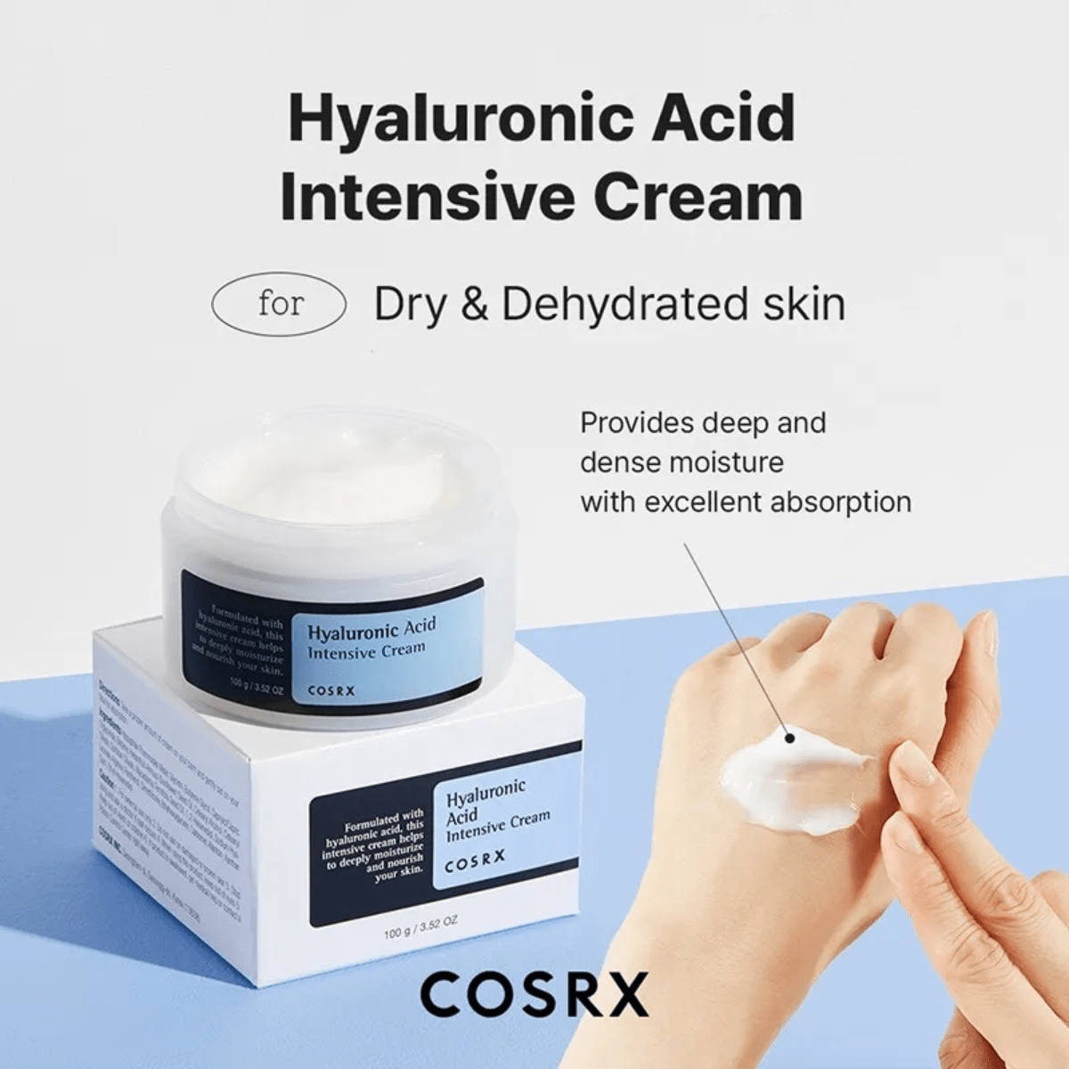 COSRX Cream 100ml COSRX Hyaluronic Acid Intensive Cream