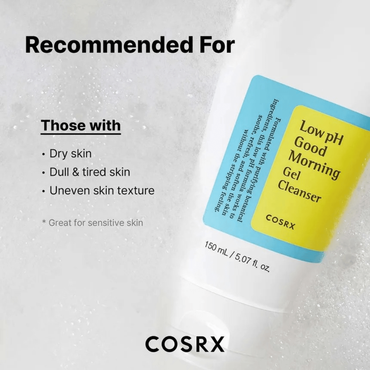 COSRX Cleansing Gel 150ml COSRX Low pH Good Morning Gel Cleanser