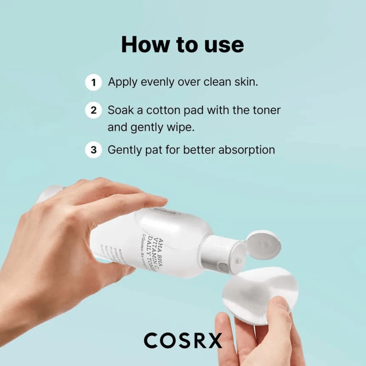 COSRX Toner 150ml COSRX Refresh AHA BHA Vitamin C Daily Toner