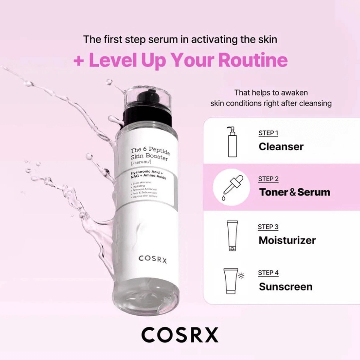 COSRX Booster 150ml COSRX The 6 Peptide Skin Booster