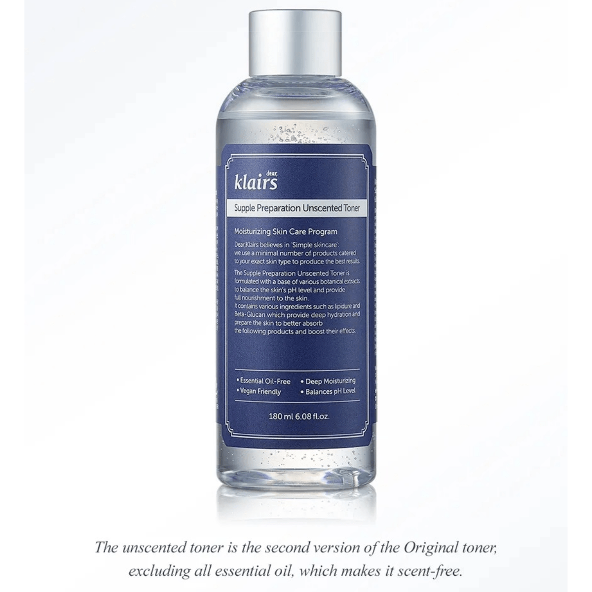 DEAR, KLAIRS Toner 180ml DEAR, KLAIRS Supple Preparation Facial Unscented Toner
