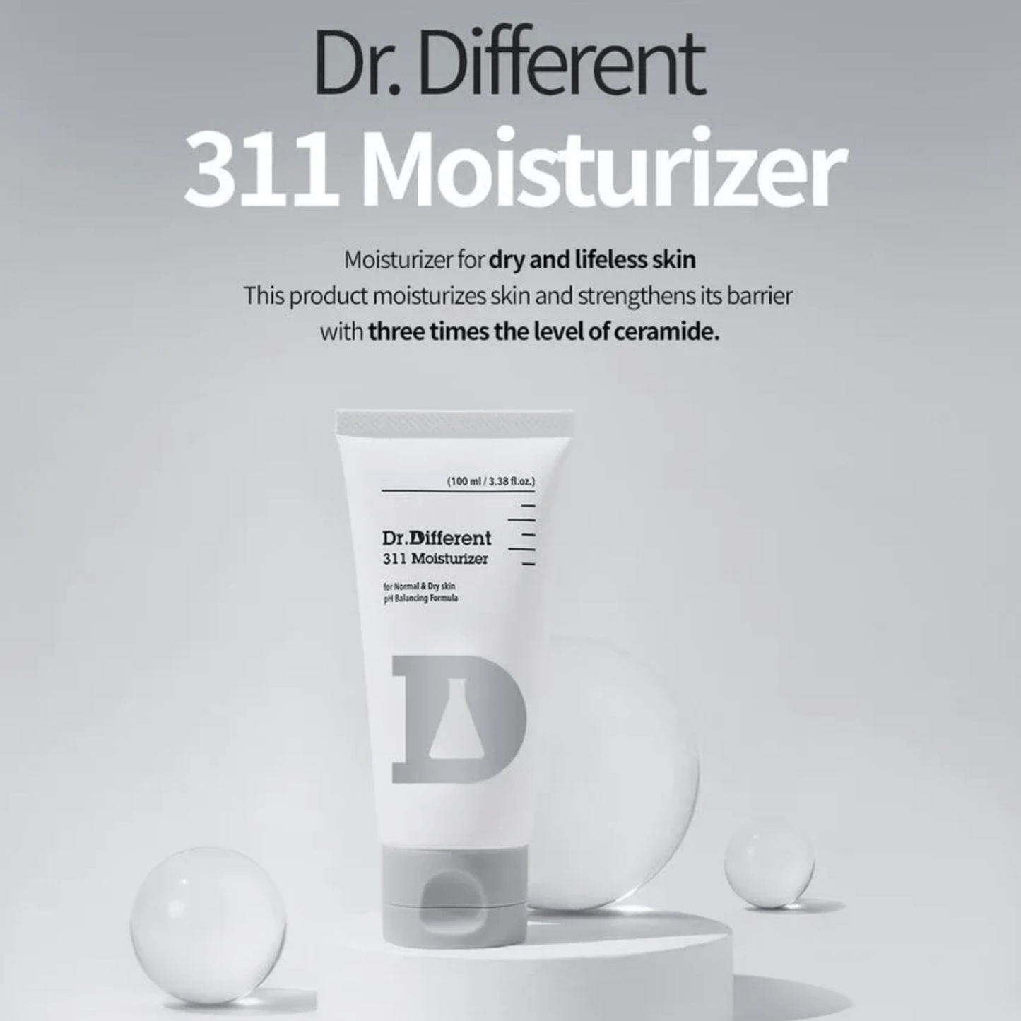 DR.DIFFERENT Cream DR.DIFFERENT 311 Moisturizer 100ml