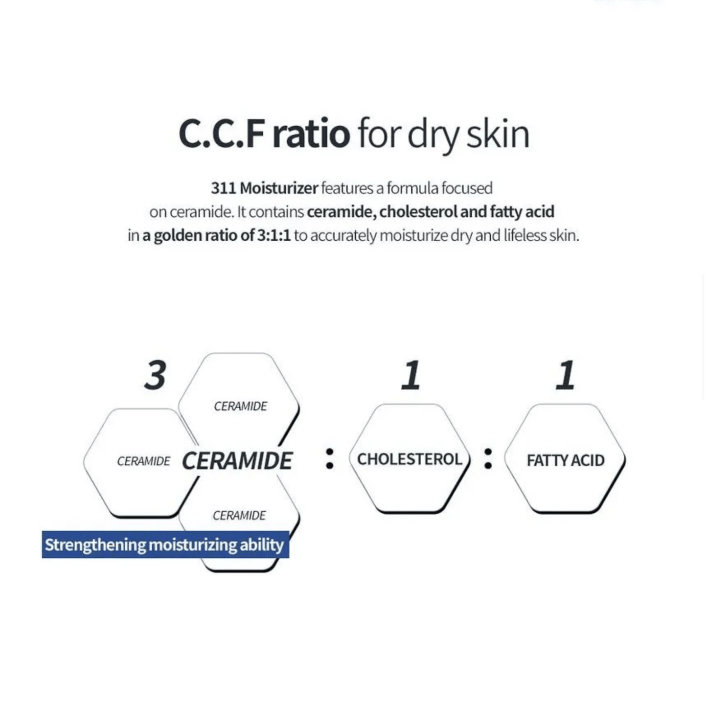 DR.DIFFERENT Cream DR.DIFFERENT 311 Moisturizer 100ml