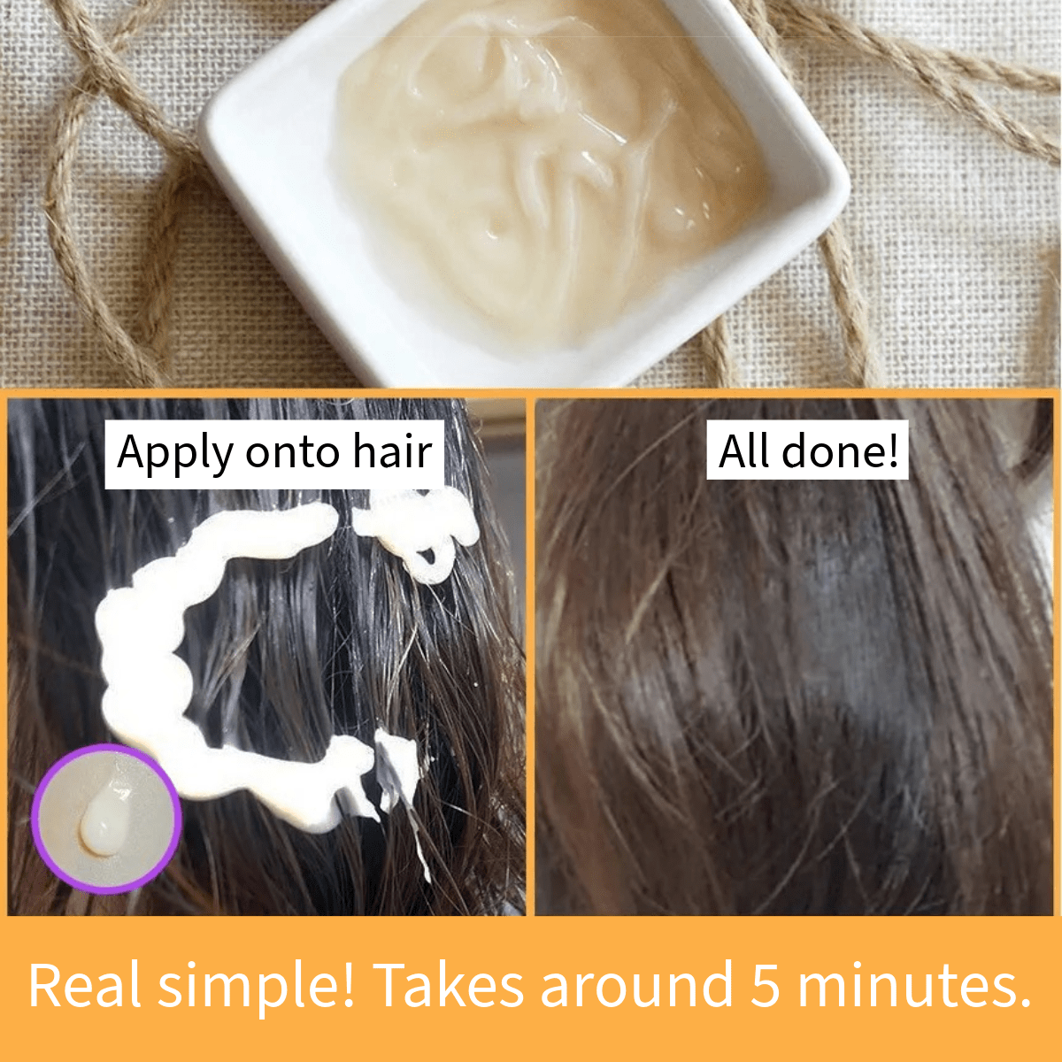ELIZAVECCA Hair Treatment 50ml ELIZAVECCA Milky Piggy Collagen Coating Protein Ion Injection