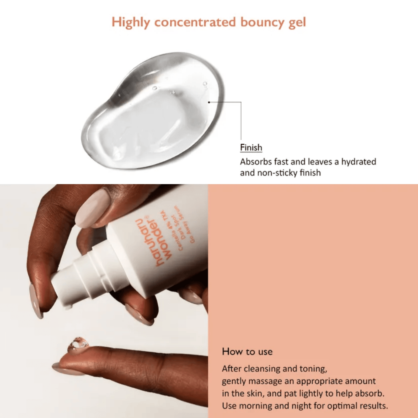 HARUHARU WONDER Exfoliating serum HARUHARU WONDER Centella 4% TXA Dark Spot Go Away Serum 30ml