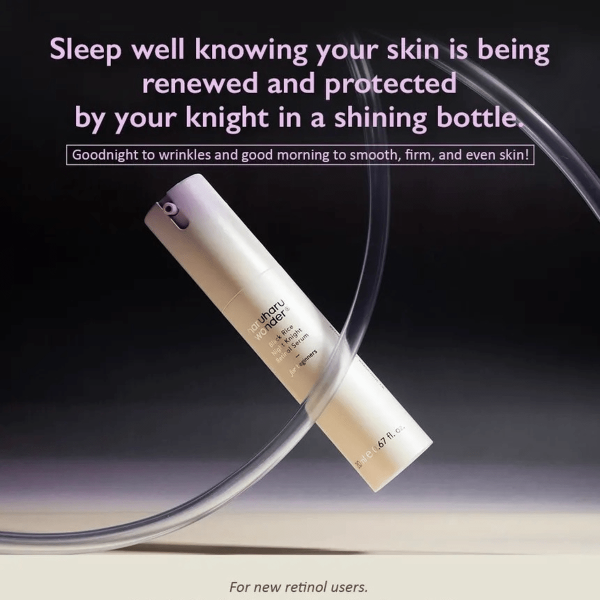 HARUHARU WONDER Serum 20ml HARUHARU WONDER Black Rice Night Knight Retinol Serum