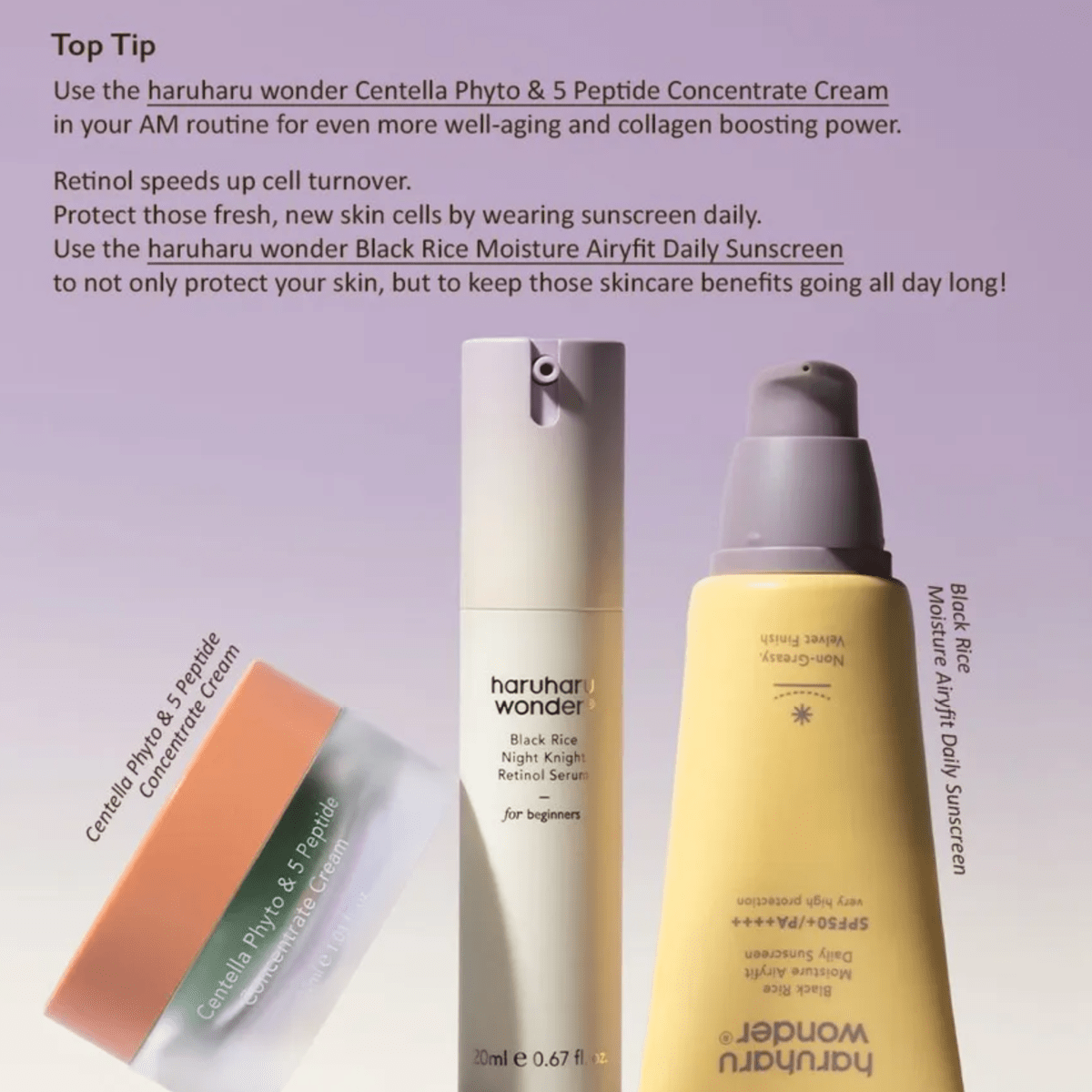 HARUHARU WONDER Serum 20ml HARUHARU WONDER Black Rice Night Knight Retinol Serum