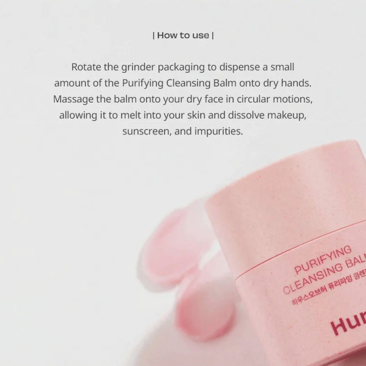 HOUSE OF HUR Cleansing Balm 50ml HOUSE OF HUR Purifying Cleansing Balm