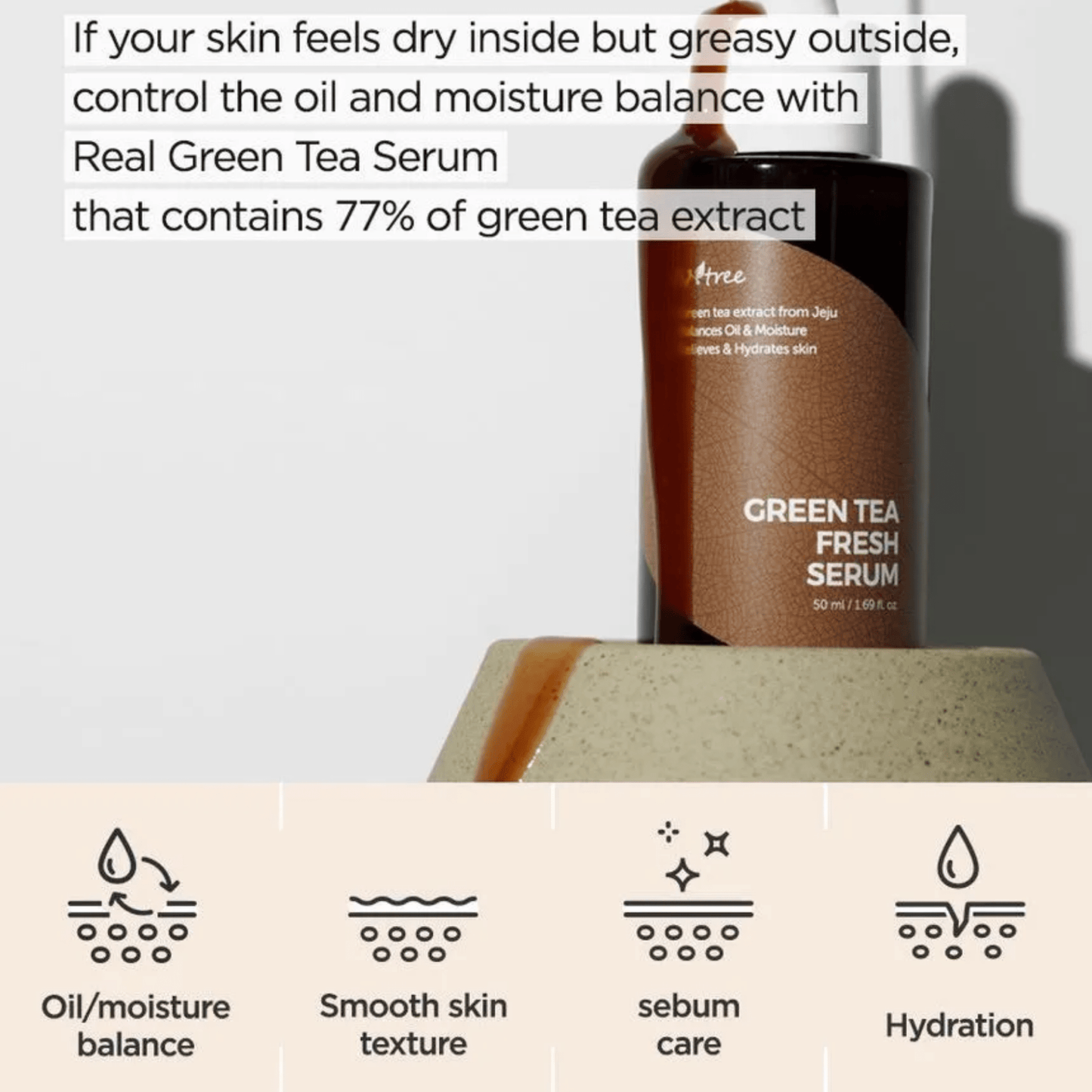 ISNTREE Serum ISNTREE Green Tea Fresh Serum 50ml