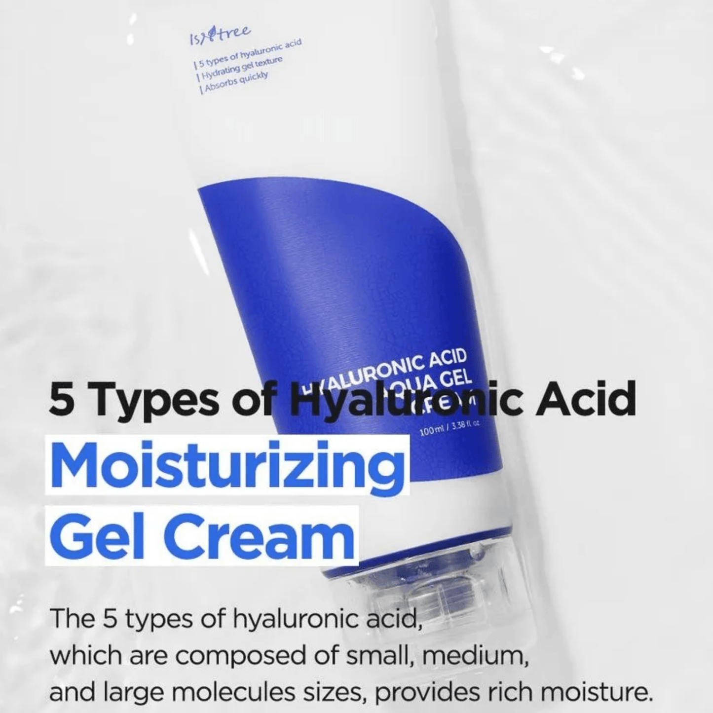 ISNTREE Cream ISNTREE Hyaluronic Acid Aqua Gel Cream 100ml