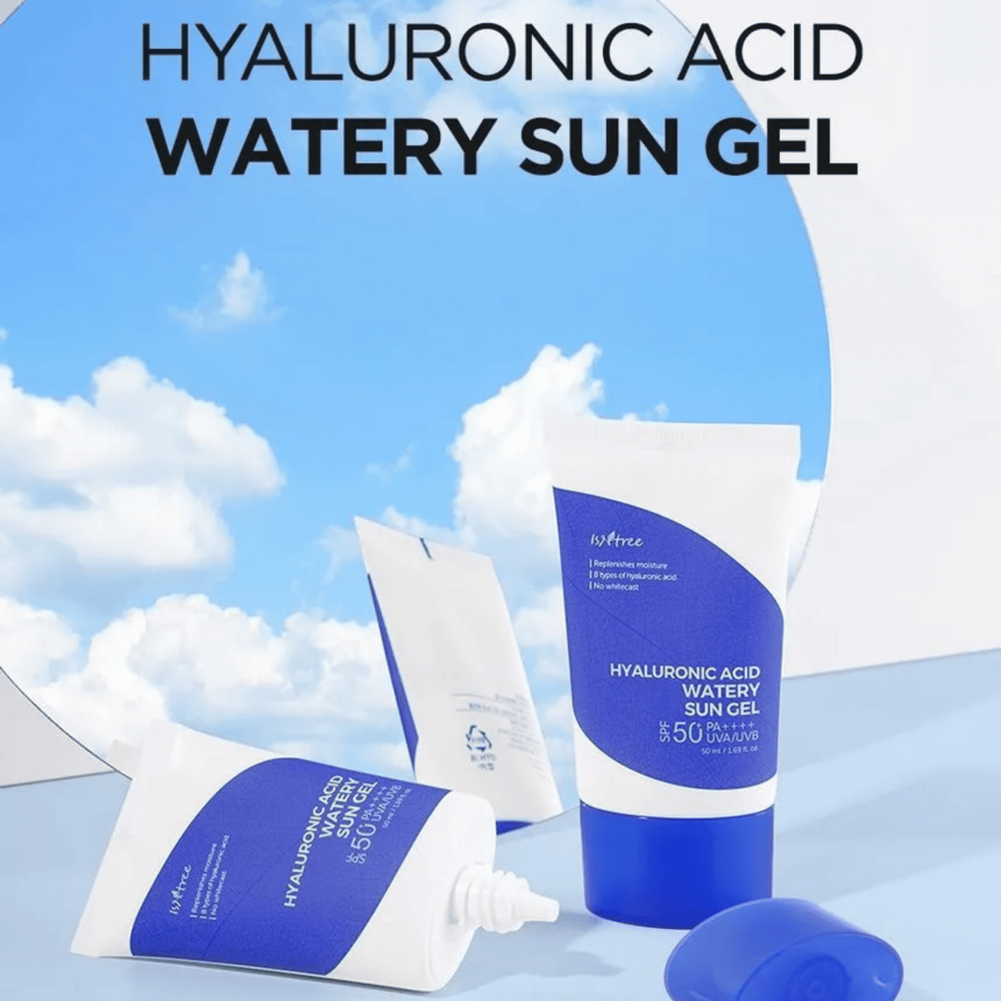 ISNTREE Sunscreen ISNTREE Hyaluronic Acid Watery Sun Gel 50ml