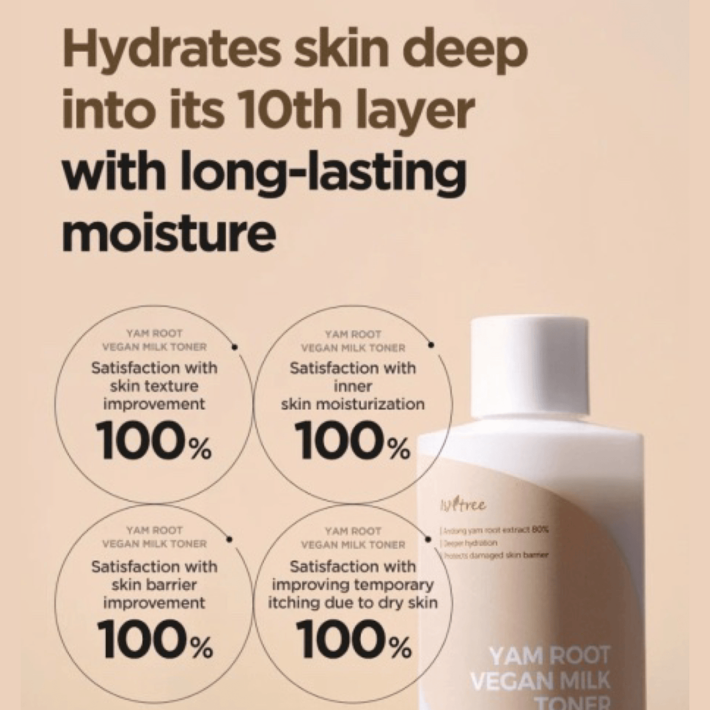 ISNTREE Toner ISNTREE Yam Root Vegan Milk Toner 200ml