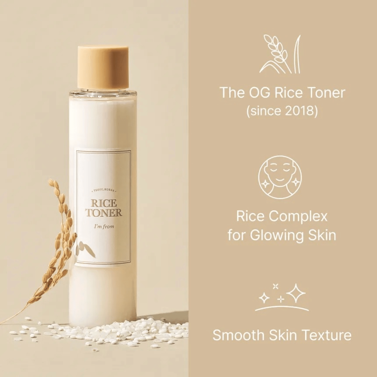 I'M FROM Toner 150ml I'M FROM Rice Toner