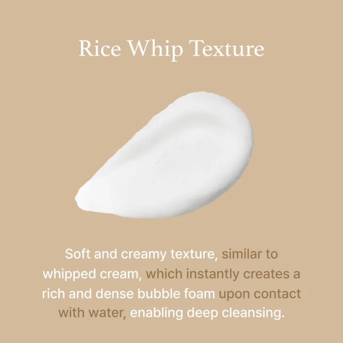 I'M FROM Cleansing Foam 150ml I'M FROM Rice Whip Facial Cleanser