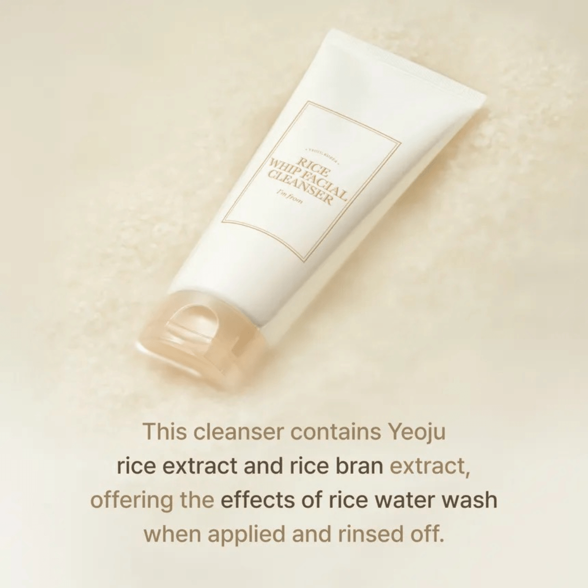 I'M FROM Cleansing Foam 150ml I'M FROM Rice Whip Facial Cleanser