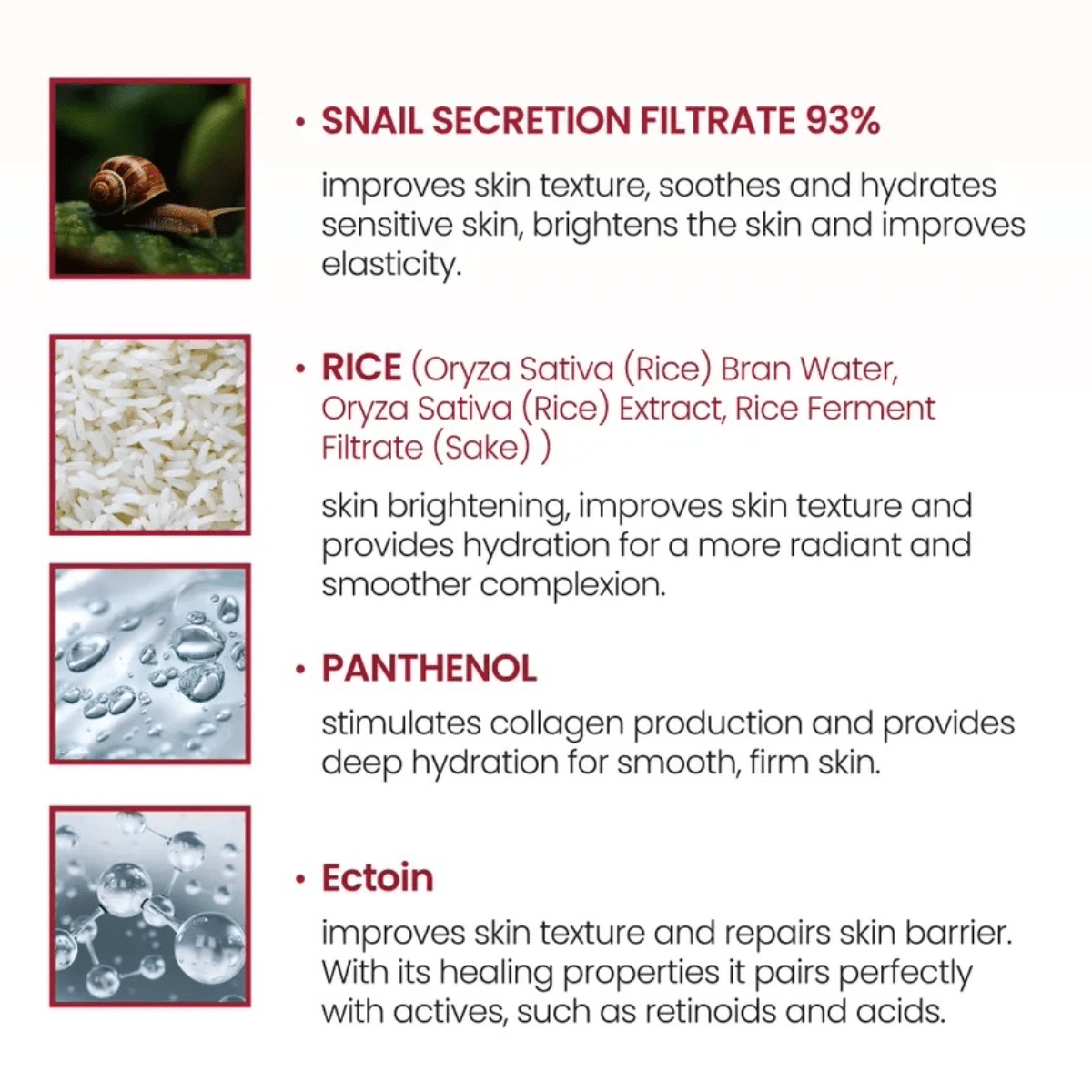 KSECRET Cream 100ml KSECRET SEOUL 1988 Cream : Snail Mucin 93% + Rice