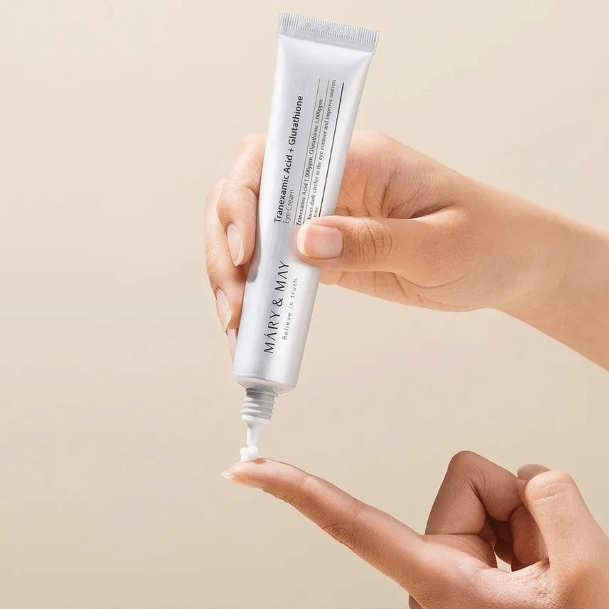 MARY & MAY Eye Cream 30g MARY & MAY Tranexamic Acid + Glutathione Eye Cream