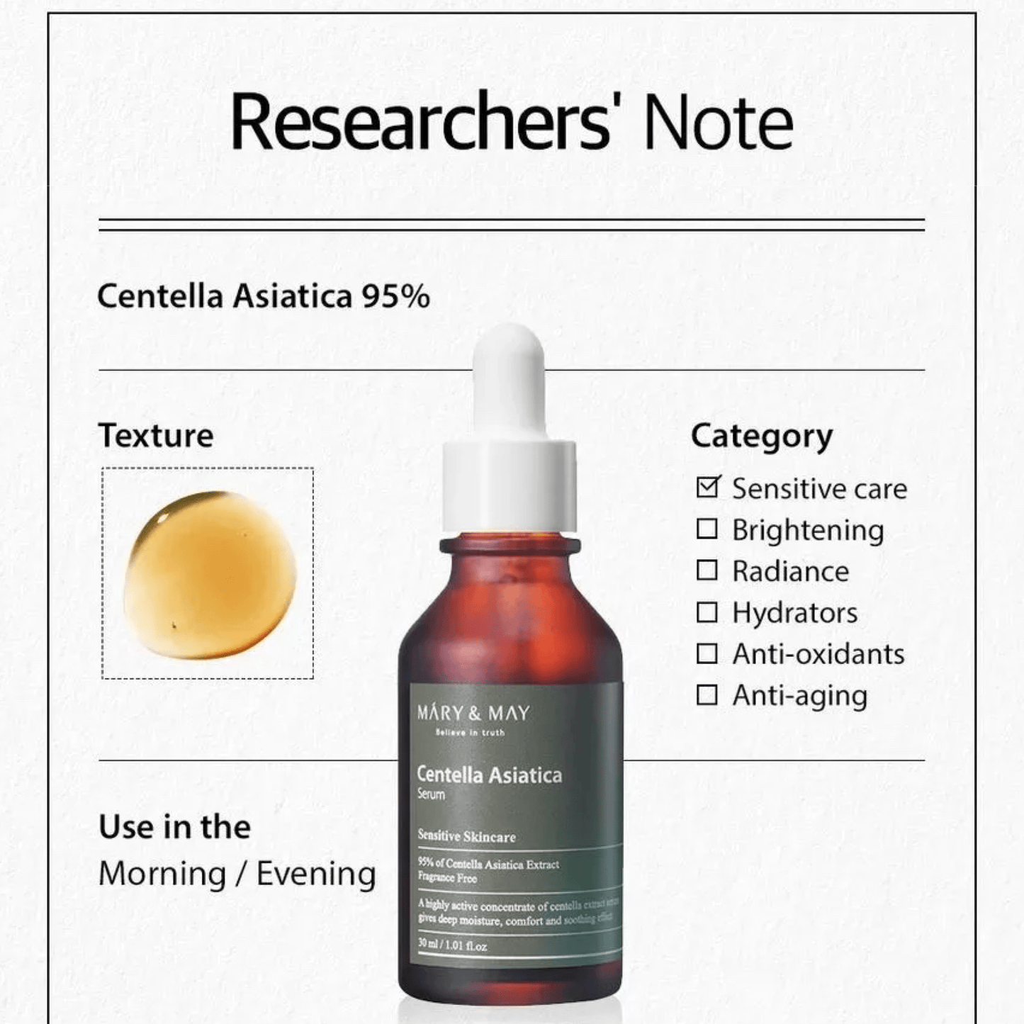 MARY & MAY Serum MARY & MAY Centella Asiatica Serum 30ml