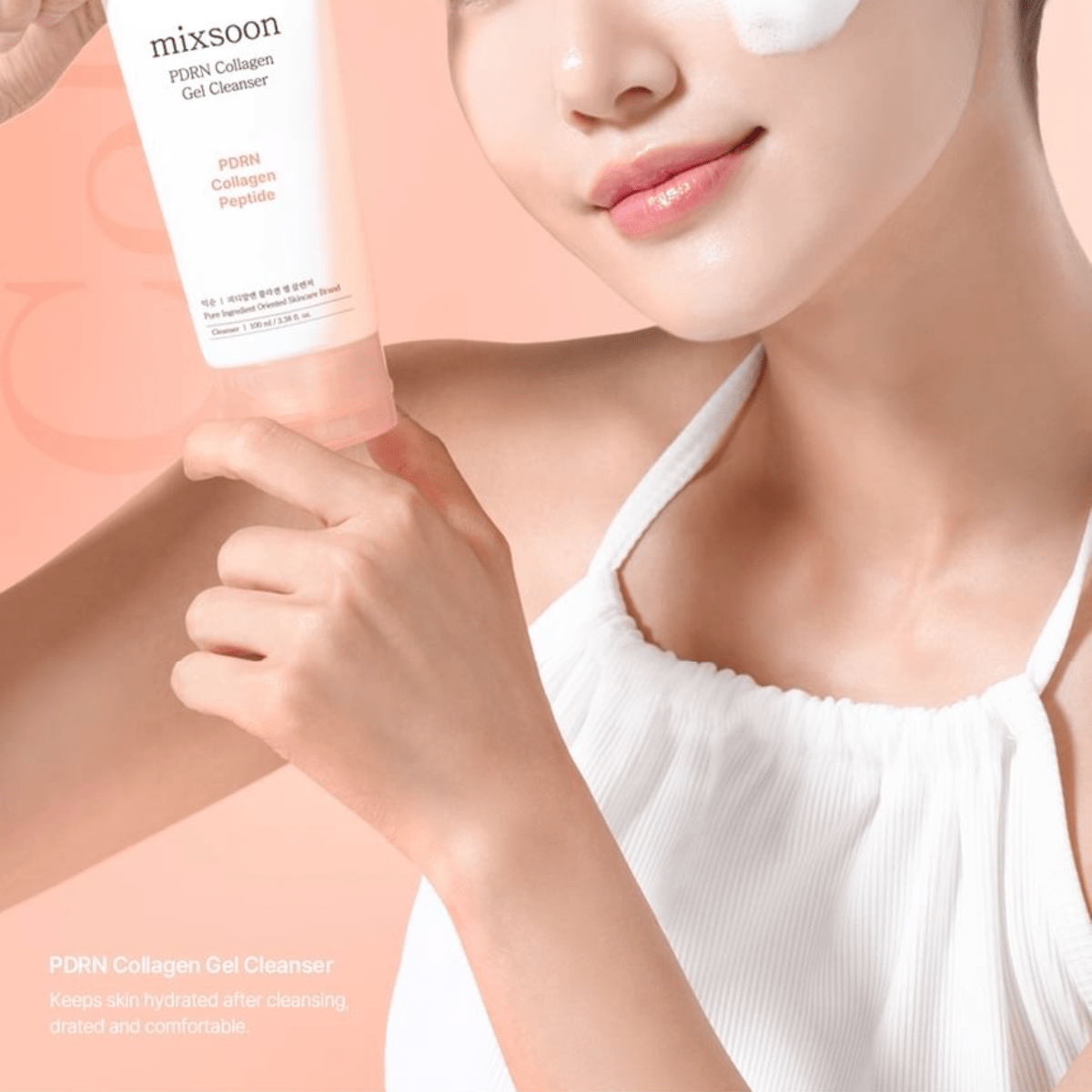MIXSOON Cleansing Gel 100ml MIXSOON PDRN Collagen Gel Cleanser