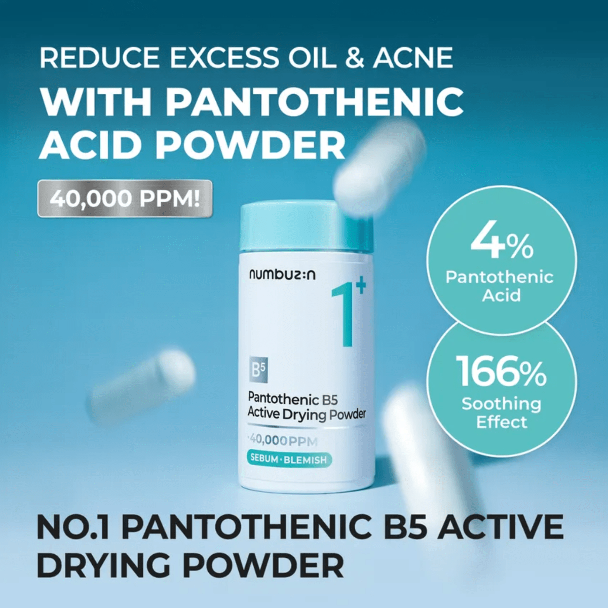 NUMBUZIN Powder 7g NUMBUZIN No.1 Pantothenic B5 Active Drying Powder