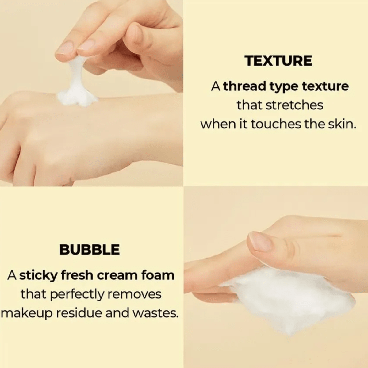 NUMBUZIN Cleansing Foam 120ml NUMBUZIN No.2 Deep Clean Fresh Cream Cleanser