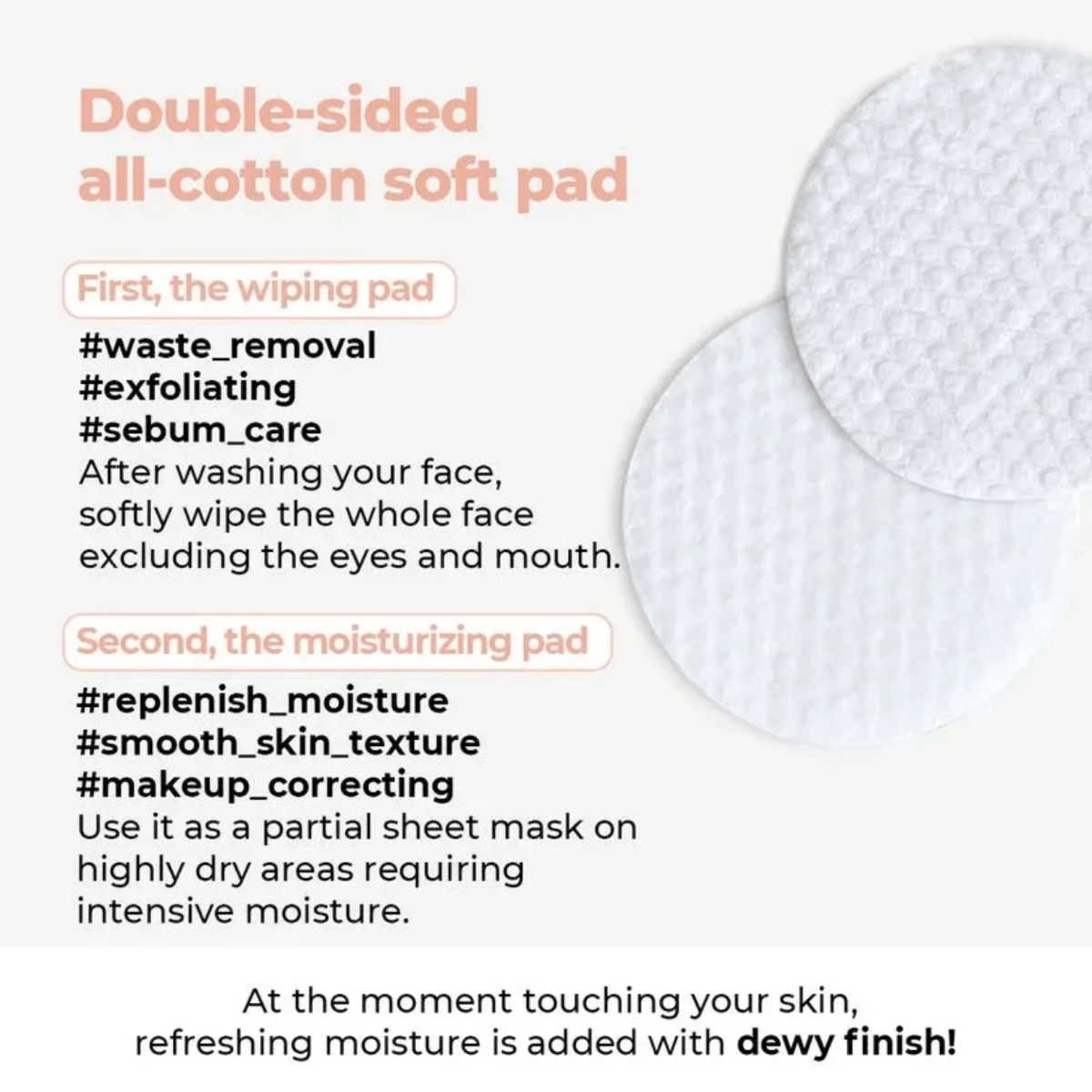 NUMBUZIN Toner Pad 190ml (70ea) NUMBUZIN No.4 Pore Zero Peeled Egg Toner Pad