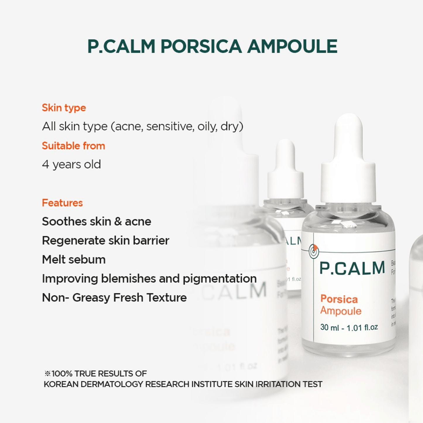 P.CALM Ampoule P.CALM Porsica Ampoule 30ml