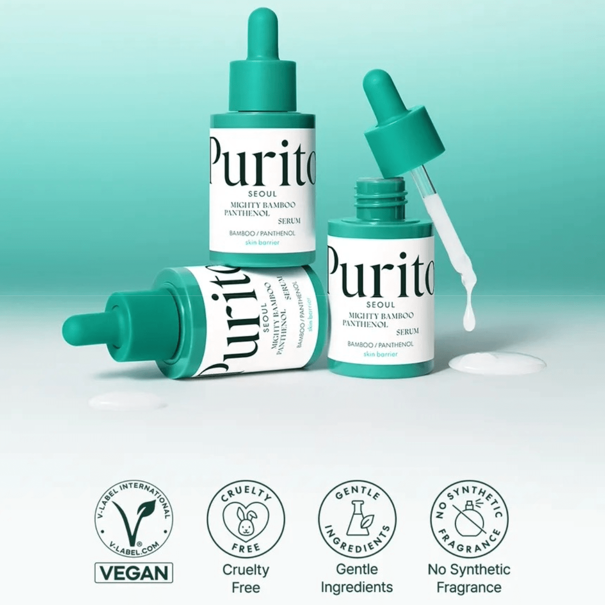 PURITO SEOUL Serum 30ml PURITO SEOUL Mighty Bamboo Panthenol Serum