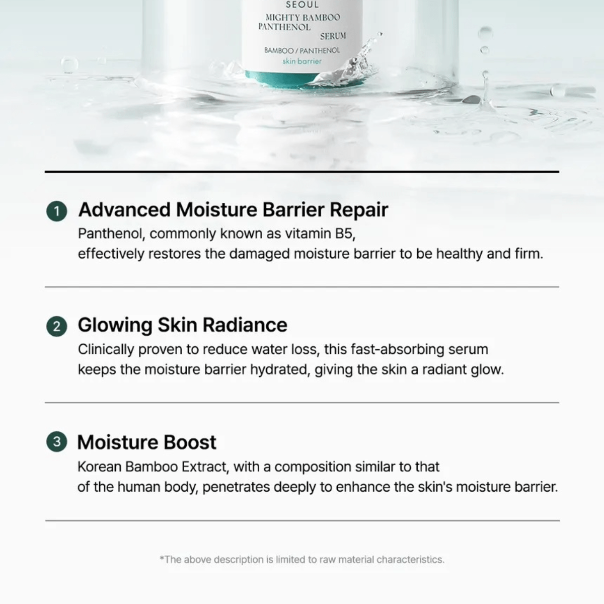 PURITO SEOUL Serum 30ml PURITO SEOUL Mighty Bamboo Panthenol Serum