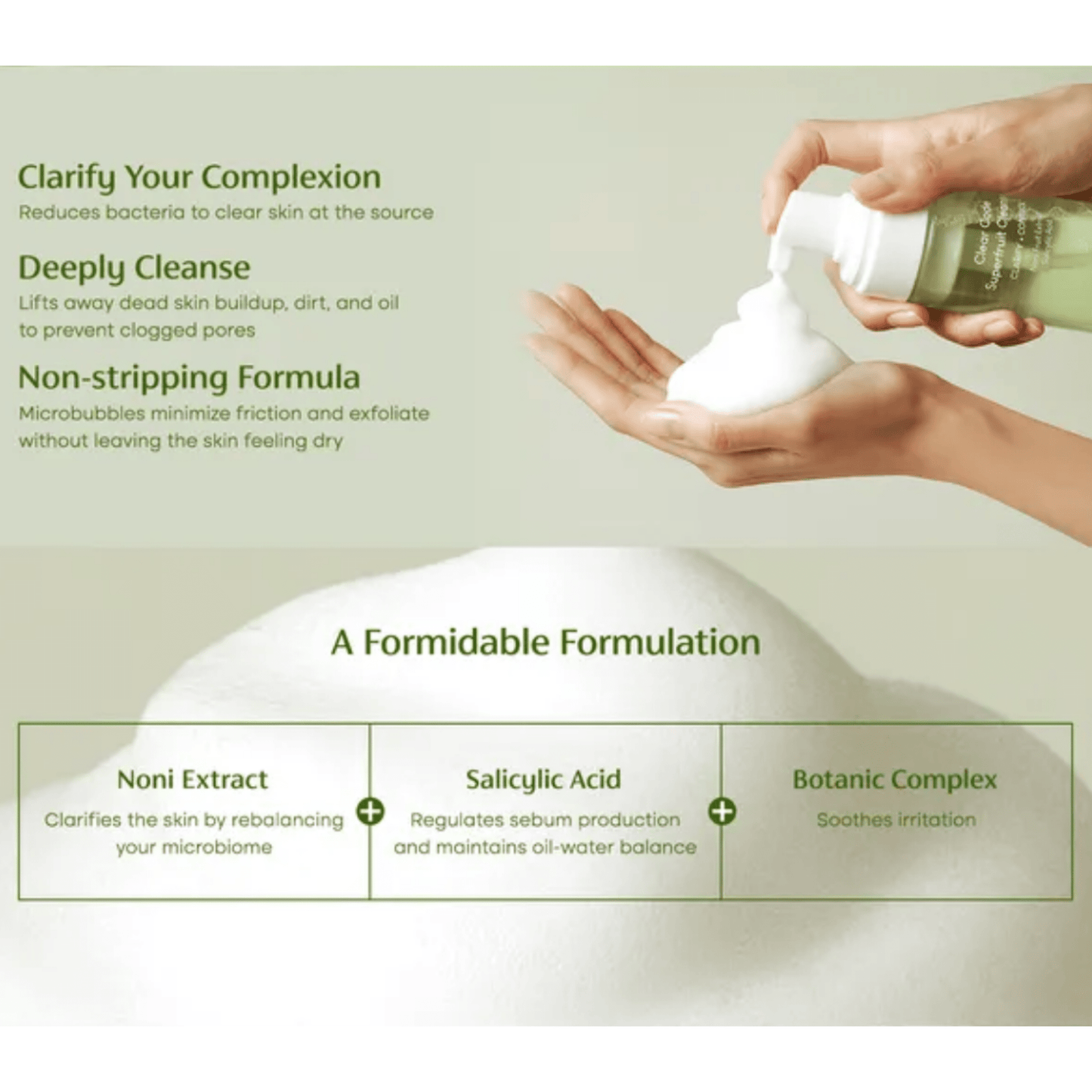 PURITO SEOUL Cleansing foam PURITO SEOUL Clear Code Superfruit Cleanser 150ml