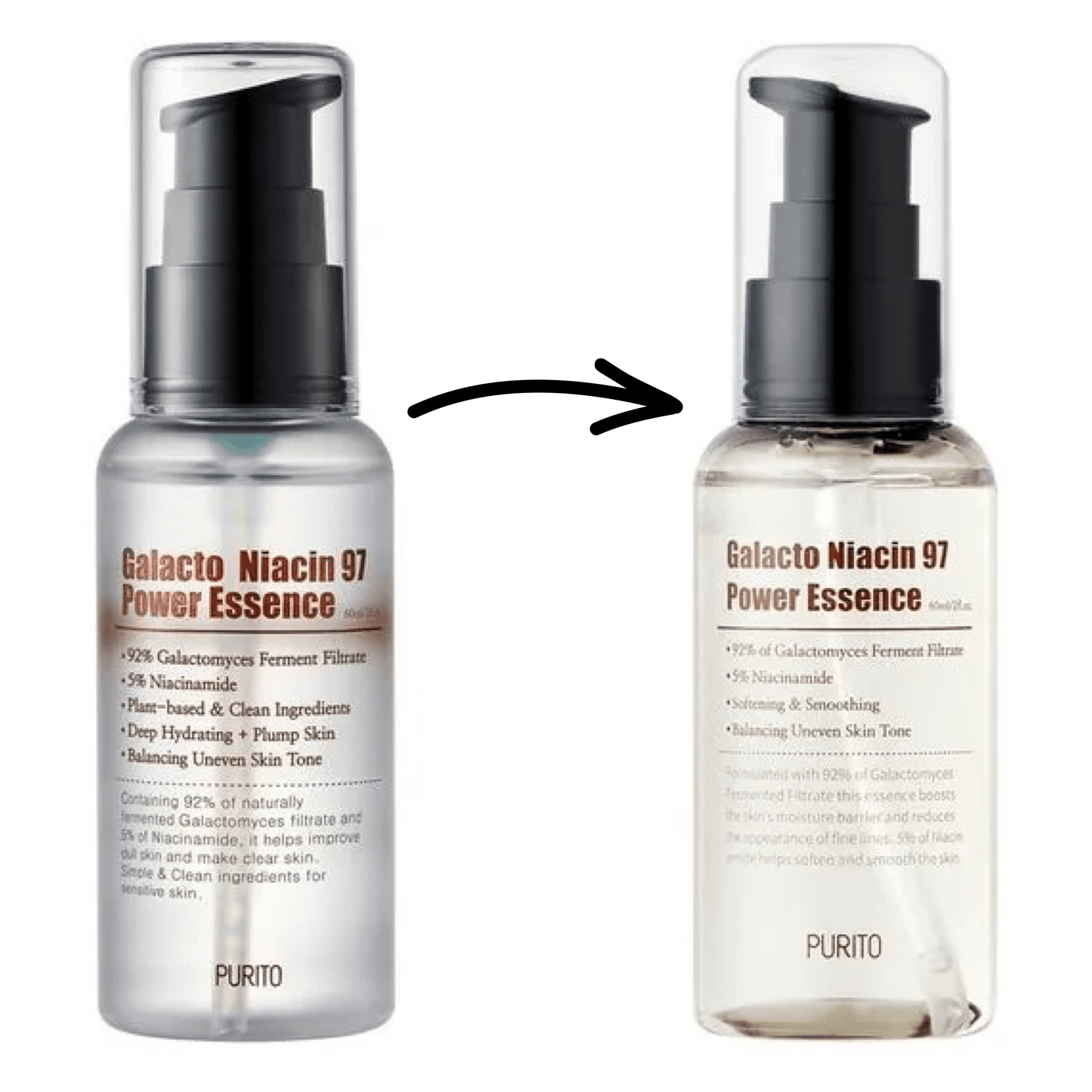 PURITO SEOUL Serum PURITO SEOUL Galacto Niacin 97 Power Essence 60ml