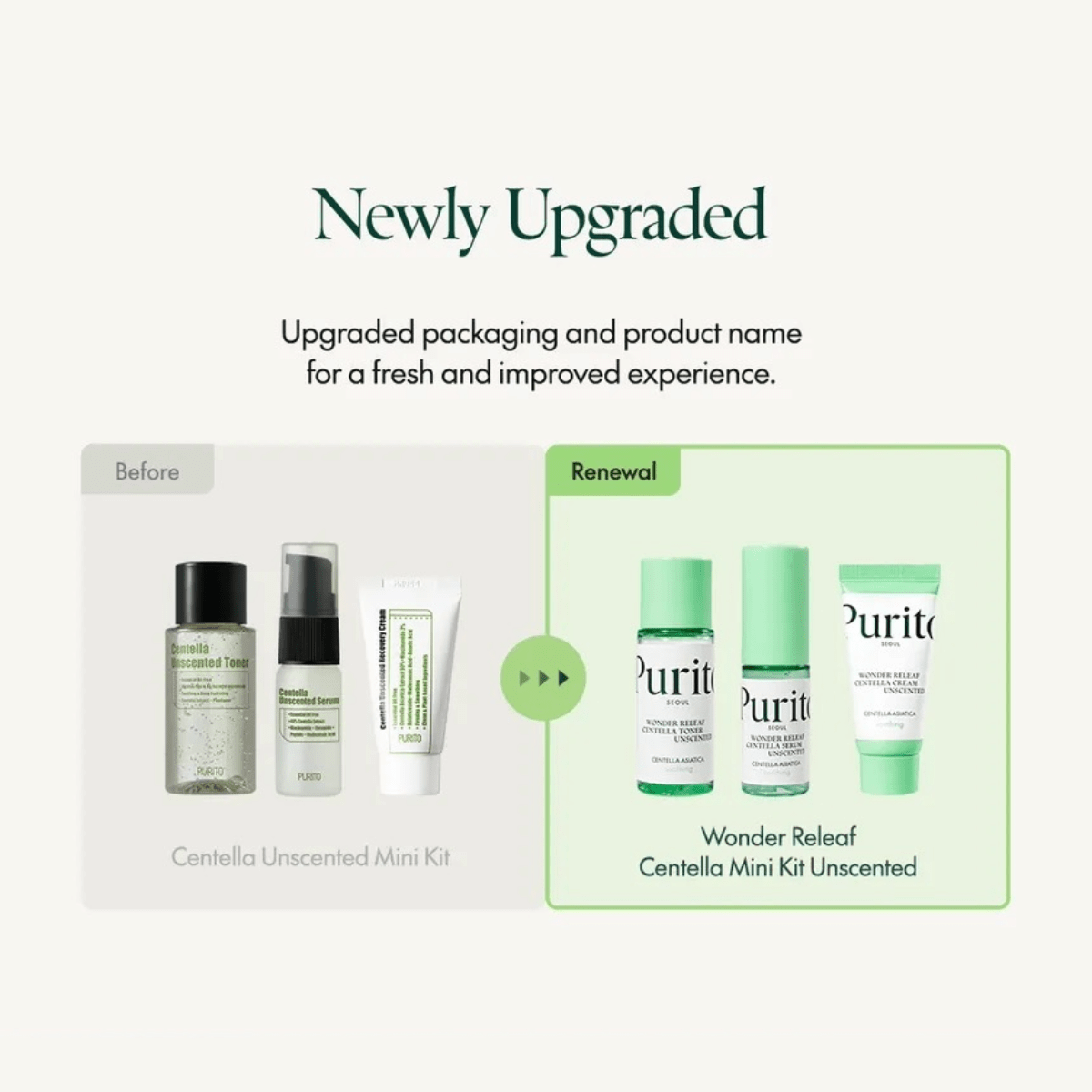 PURITO SEOUL Set PURITO SEOUL Centella Unscented Mini Kit