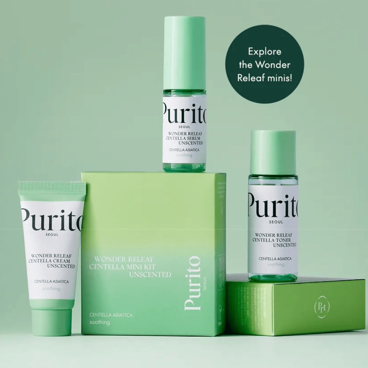 PURITO SEOUL Set PURITO SEOUL Centella Unscented Mini Kit