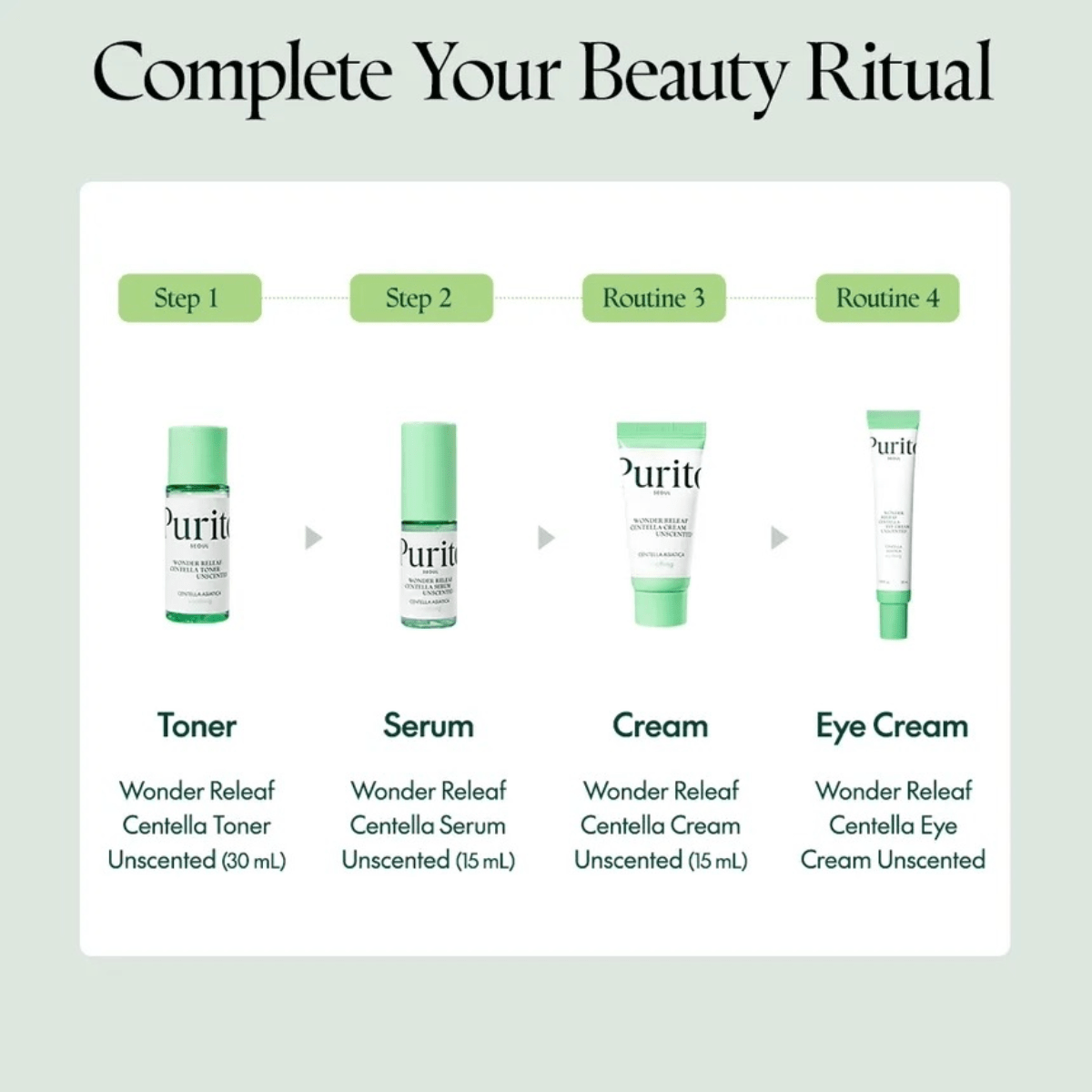 PURITO SEOUL Set PURITO SEOUL Centella Unscented Mini Kit