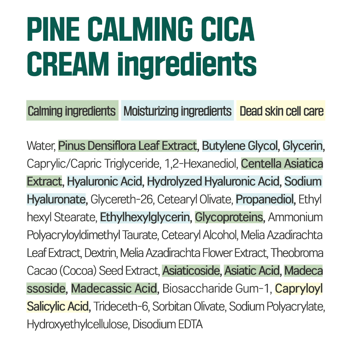 ROUND LAB Cream 50ml ROUND LAB Pine Calming Cica Cream