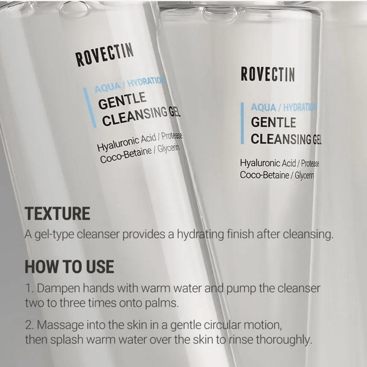 ROVECTIN Cleansing gel ROVECTIN Aqua Hydration Gentle Cleansing Gel 175ml