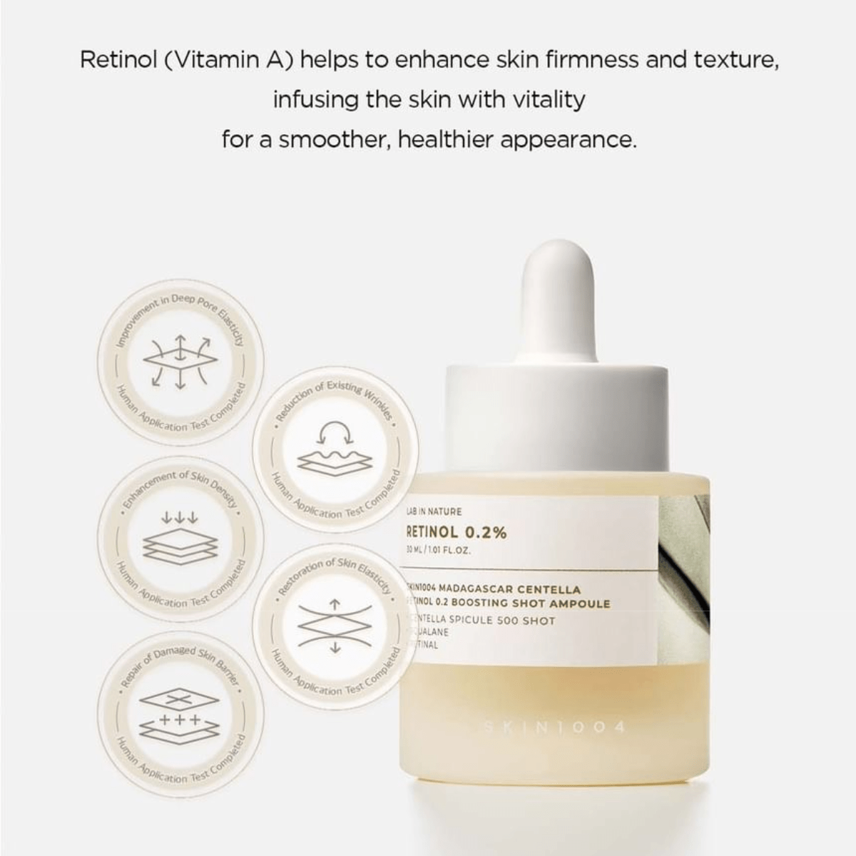 SKIN1004 Ampoule 30ml SKIN1004 Madagascar Centella Retinol 0.2 Boosting Shot Ampoule