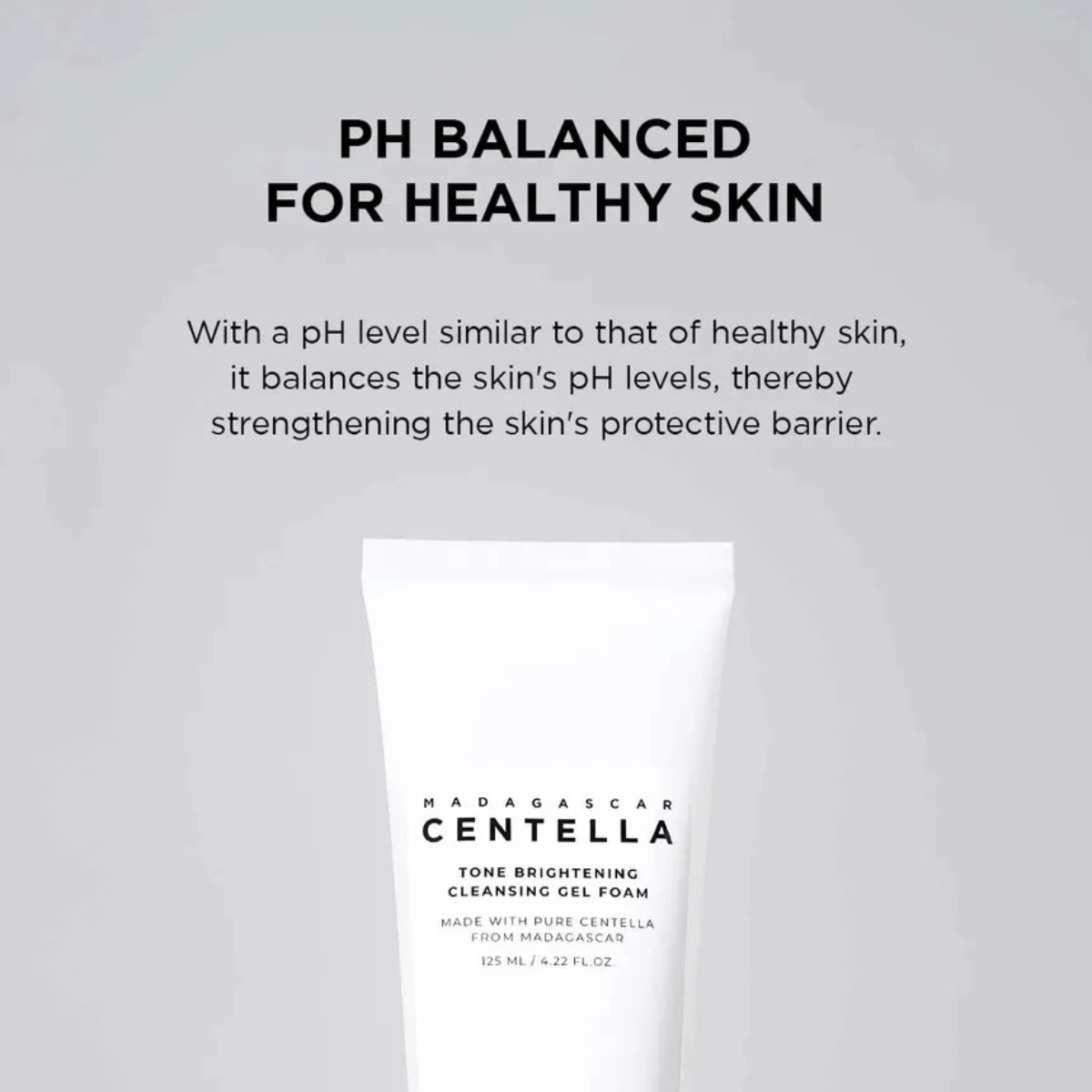 SKIN1004 Cleansing Gel 125ml SKIN1004 Madagascar Centella Tone Brightening Cleansing Gel Foam