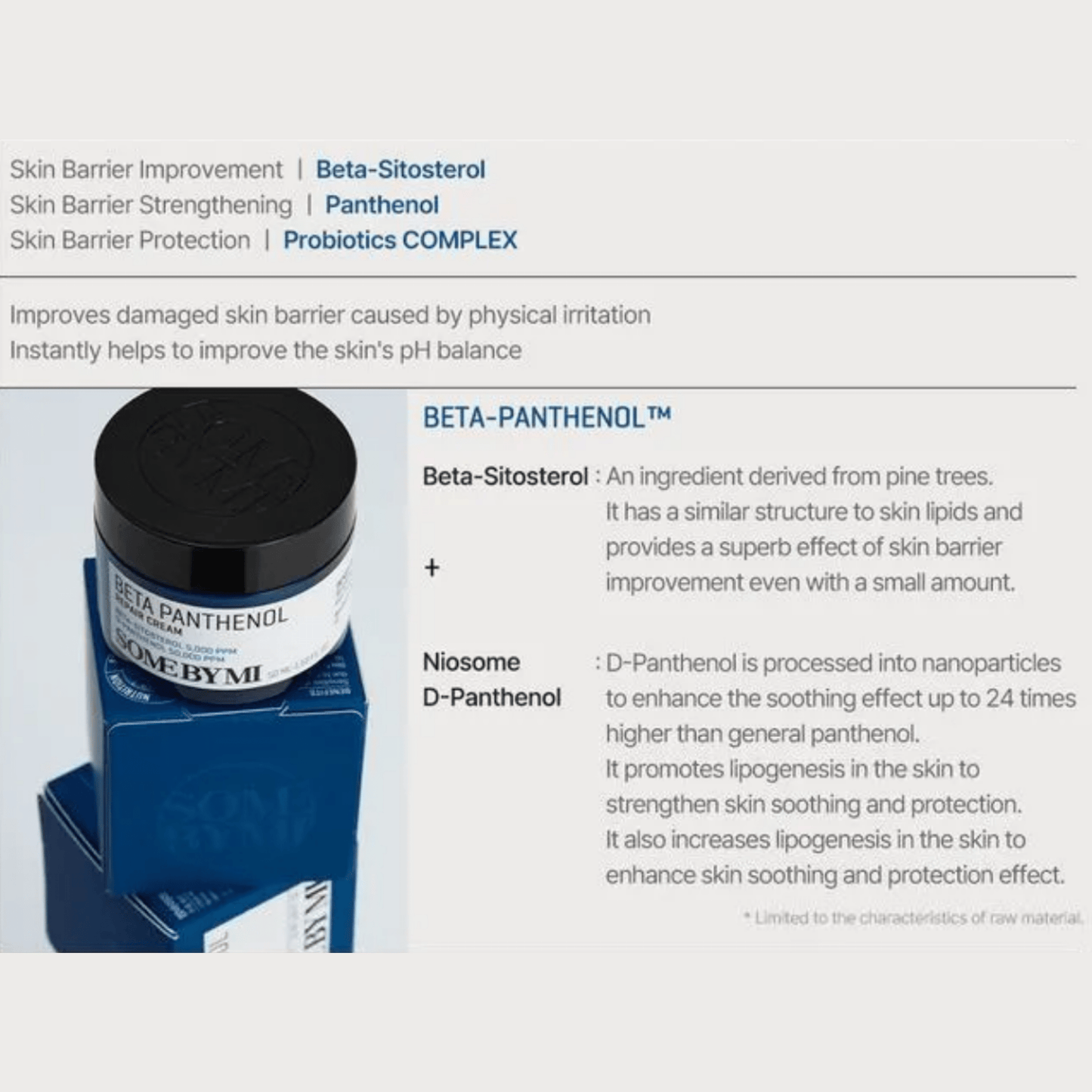 SOME BY MI Cream SOME BY MI Beta Panthenol Repair Cream 50ml