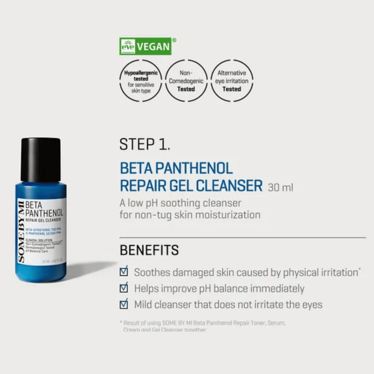 SOME BY MI Set SOME BY MI Beta Panthenol Repair Starter Kit