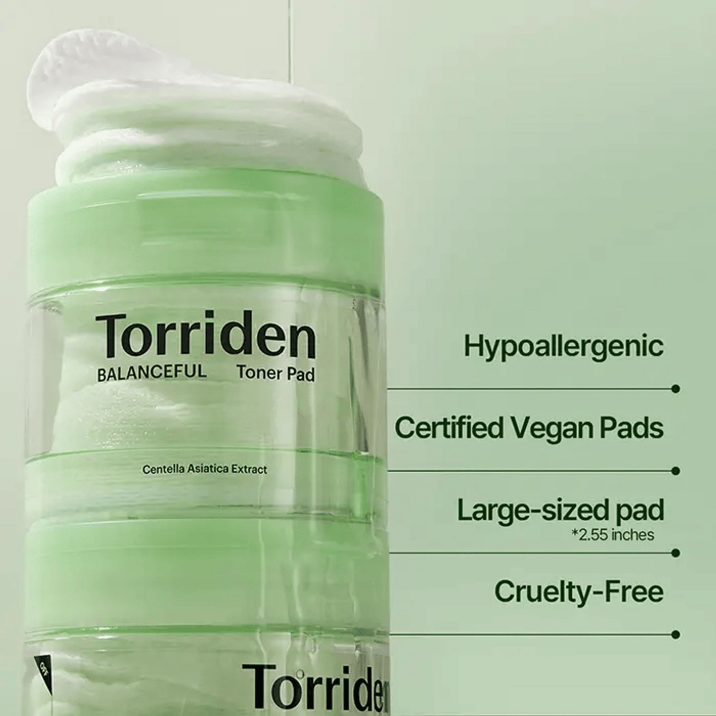 TORRIDEN Toner Pad TORRIDEN Balanceful Cica Toner Pad 180ml (60ea)