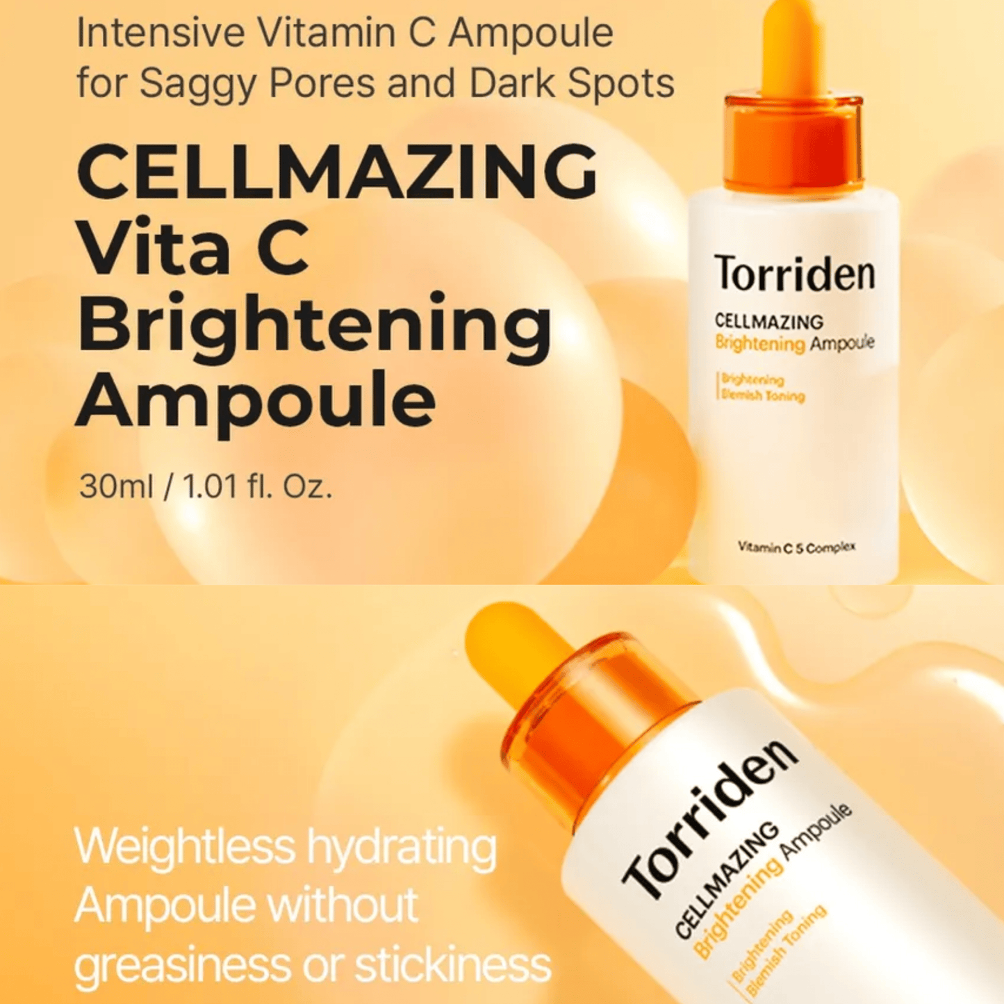 TORRIDEN Serum TORRIDEN Cellmazing Brightening Ampoule 30ml